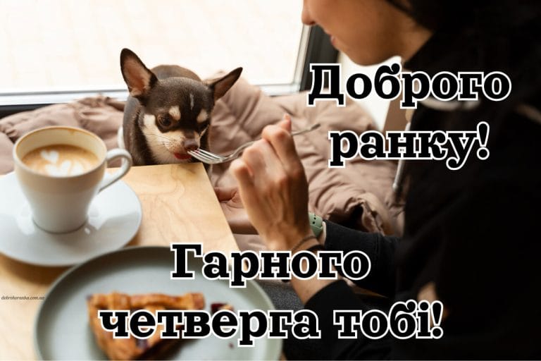 Доброго ранку, гарного четверга
