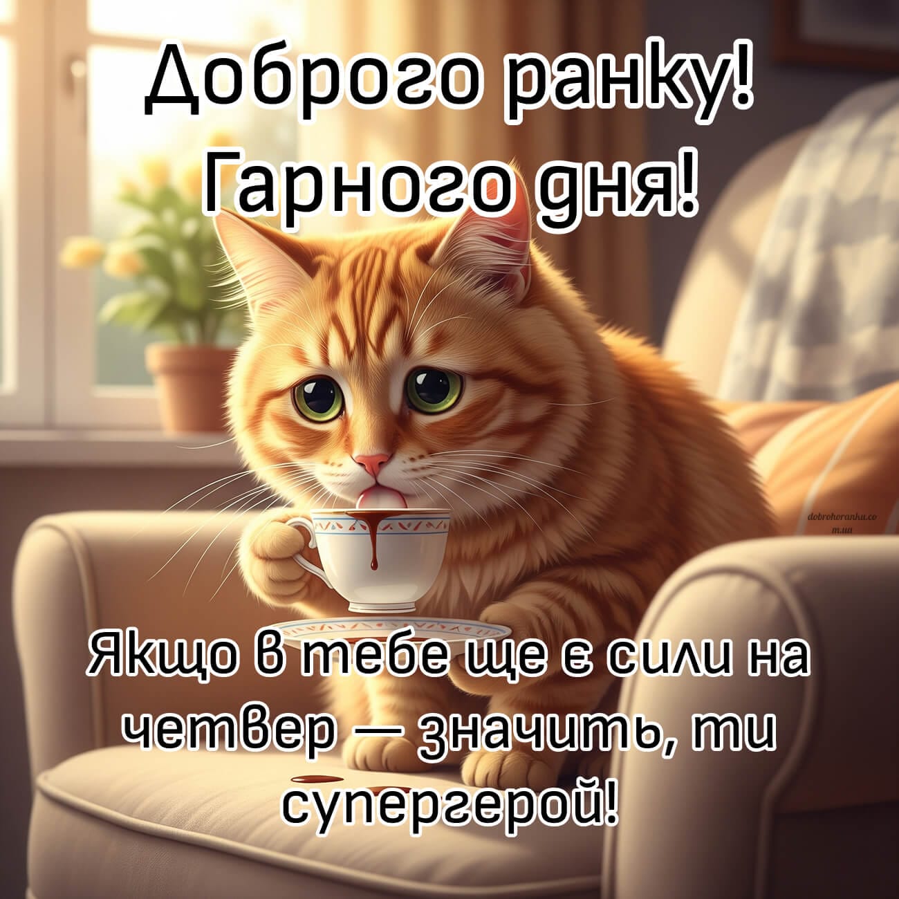 Доброго ранку в четвер — для справжніх супергероїв